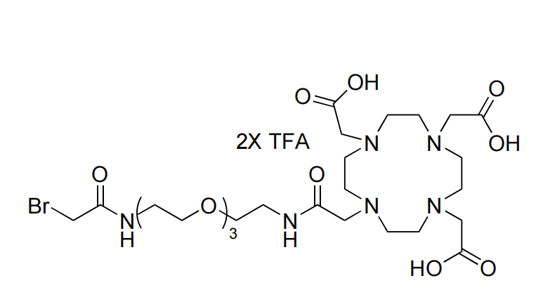 DOTA-tris(acid)-amido-PEG3-bromoacetamide