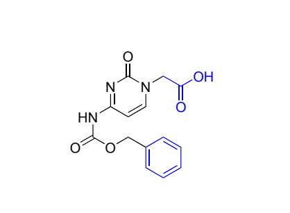 2-(4-{[(benzyloxy)carbonyl]amino}-2-oxo-1,2-dihydropyrimidin-1-yl)acetic acid