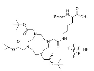 Fmoc-L-Lys-mono-amide-DOTA-tris(t-Bu ester）
